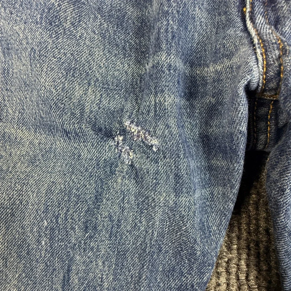 Levis 501 Original Fit Mens W32 L28 2012 Year Straight Leg Button Fly Blue Denim